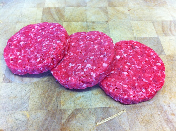 3 packs of Handmade Angus Burgers