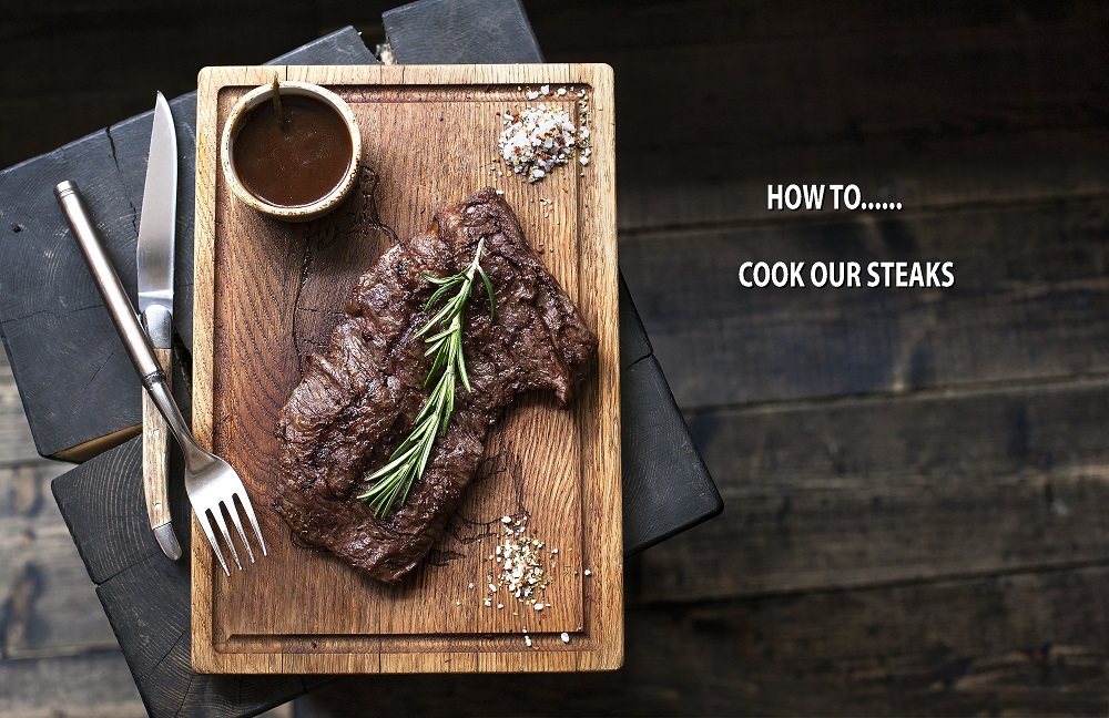 How to cook steaks